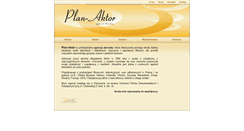 Desktop Screenshot of plan-aktor.com